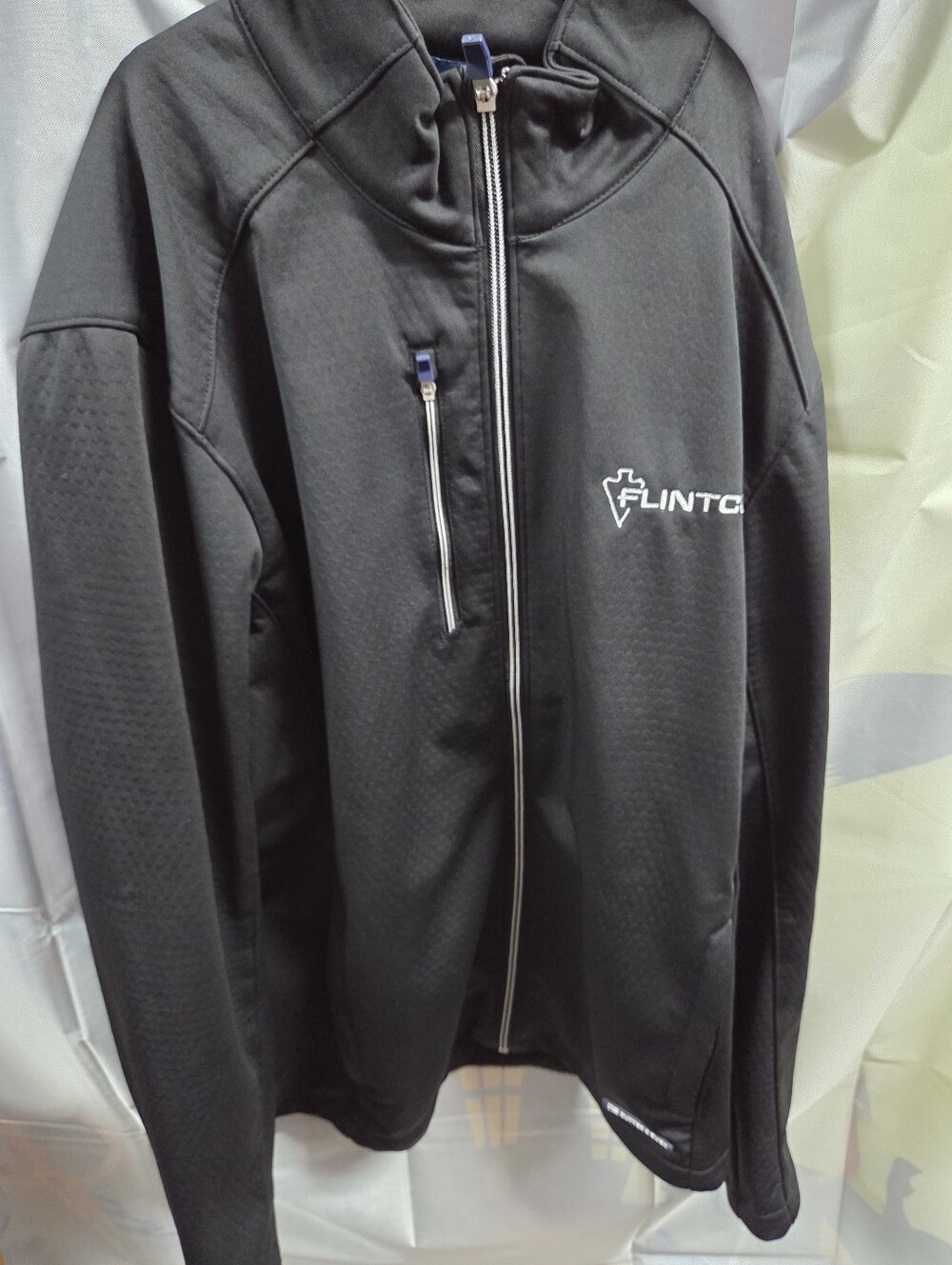 Men's Black Full-Zip Performance Jacket